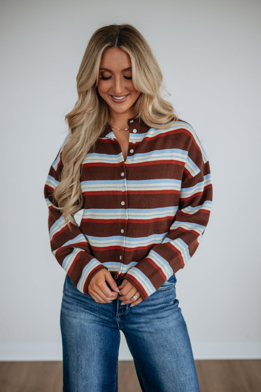 Striped Cardigan