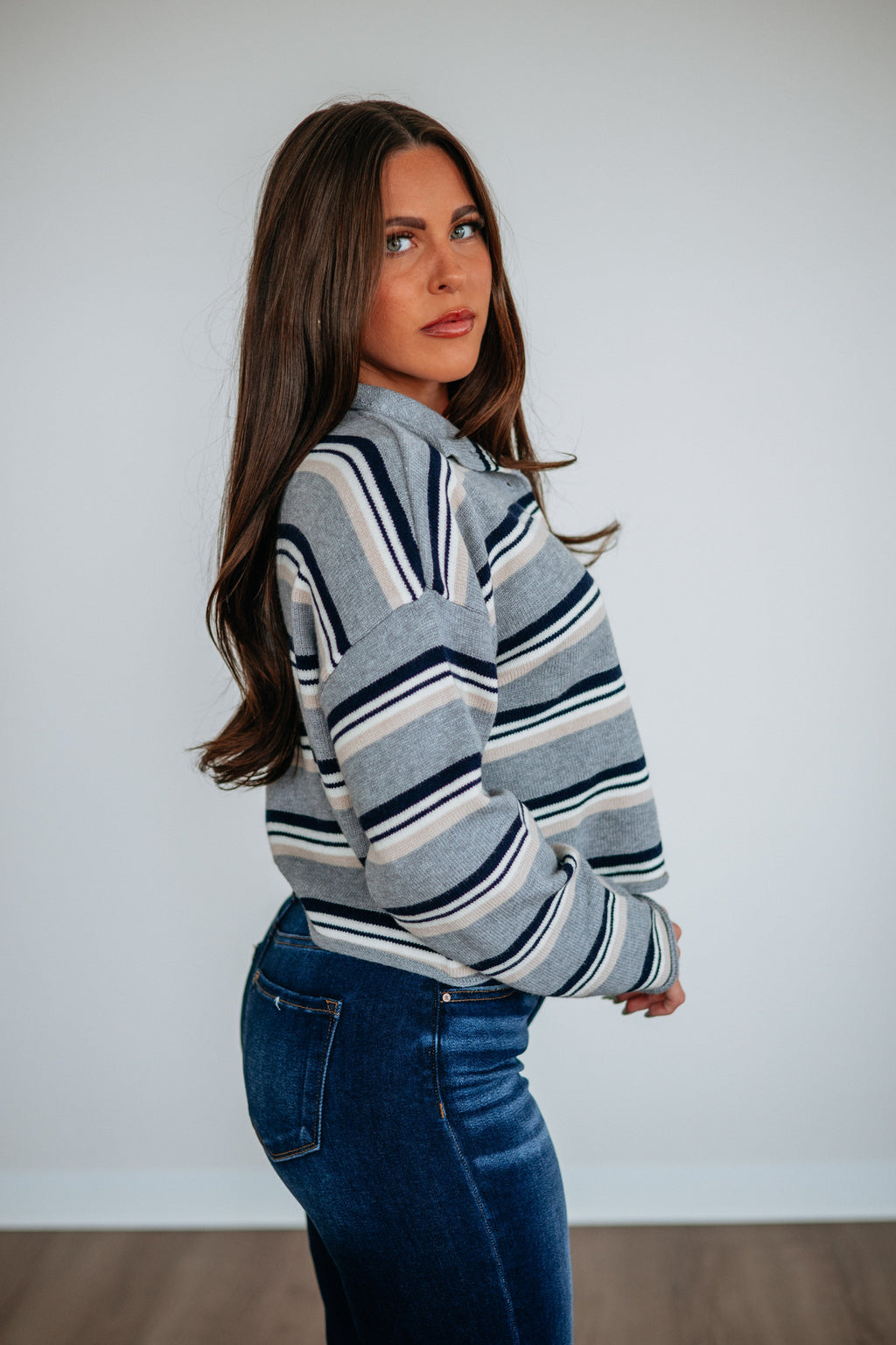 Striped Cardigan
