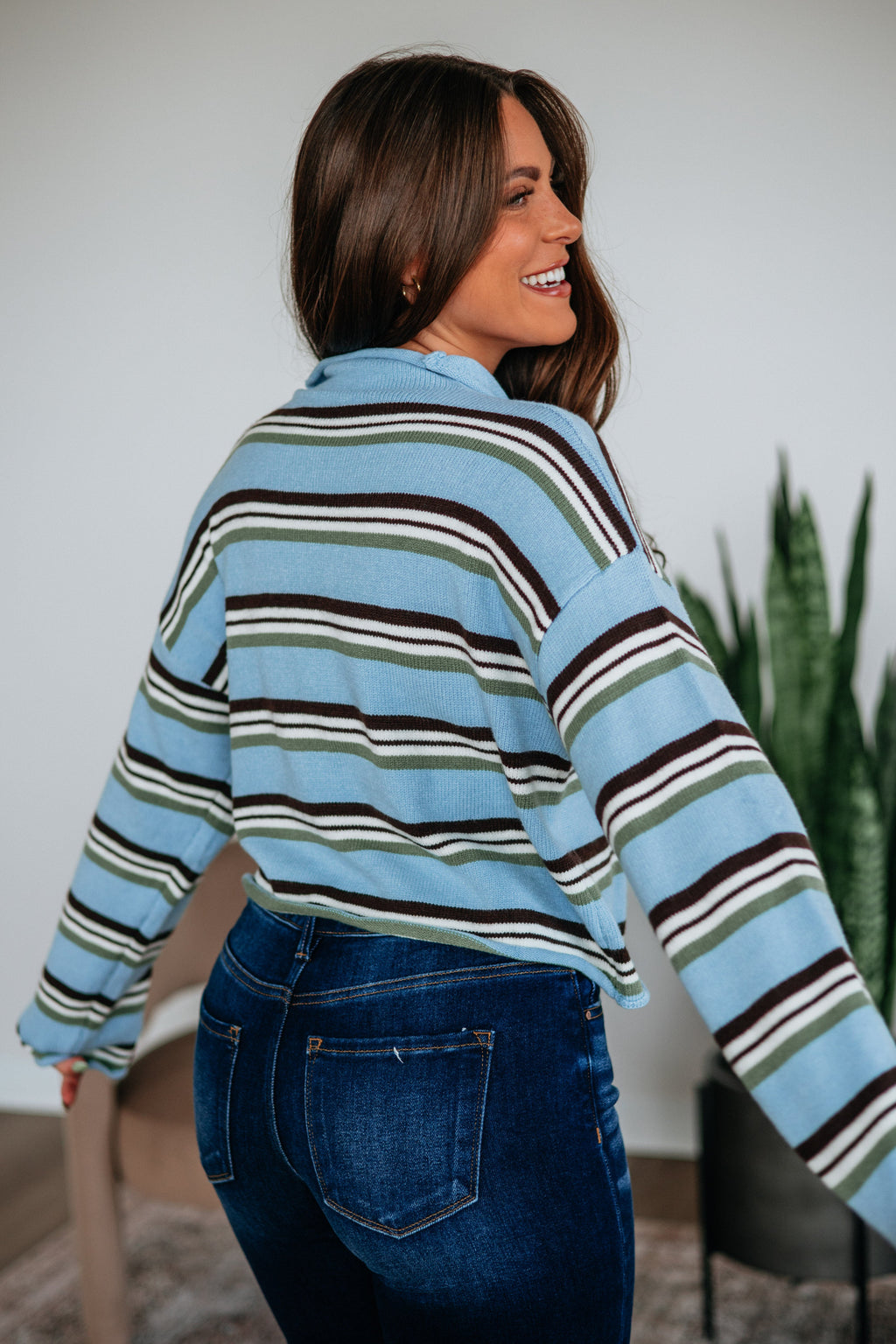 Striped Cardigan