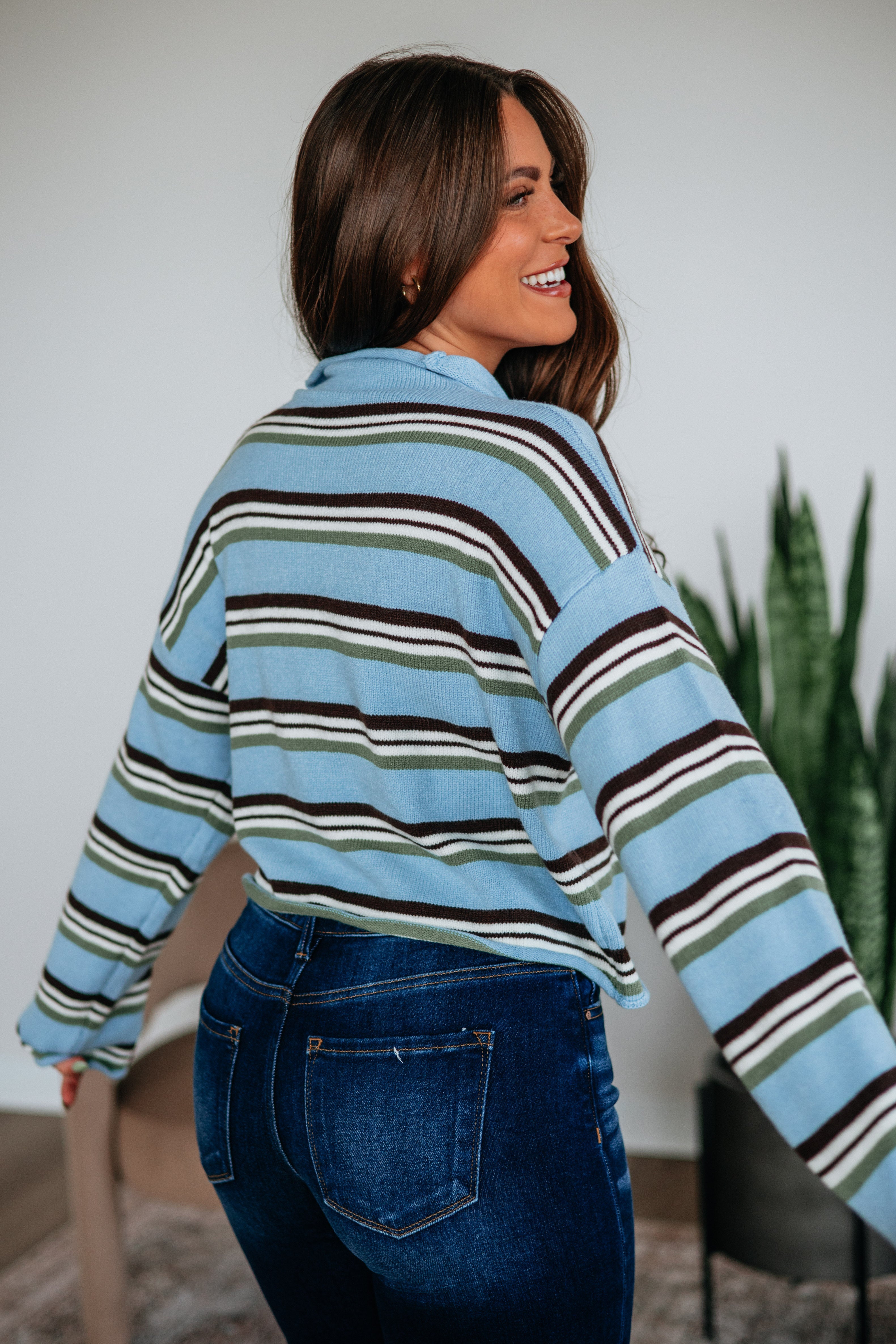 Striped Cardigan
