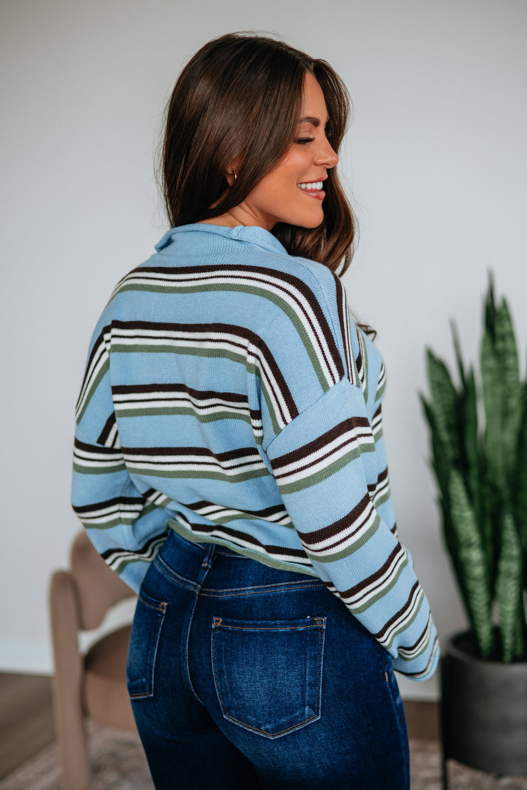 Striped Cardigan